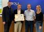 BOLL erhält Zertifizierung «Fortinet Specialized FortiSASE Distributor»
Im Bild (von links): Valentin Lätt (Senior System Engineer, BOLL) , Roger Christen (Channel Sales Account Manager Switzerland, Fortinet), Ruedi Kubli (Business Development Manager für OT/IoT, BOLL), Lorena Cricco (Product Manager, BOLL)